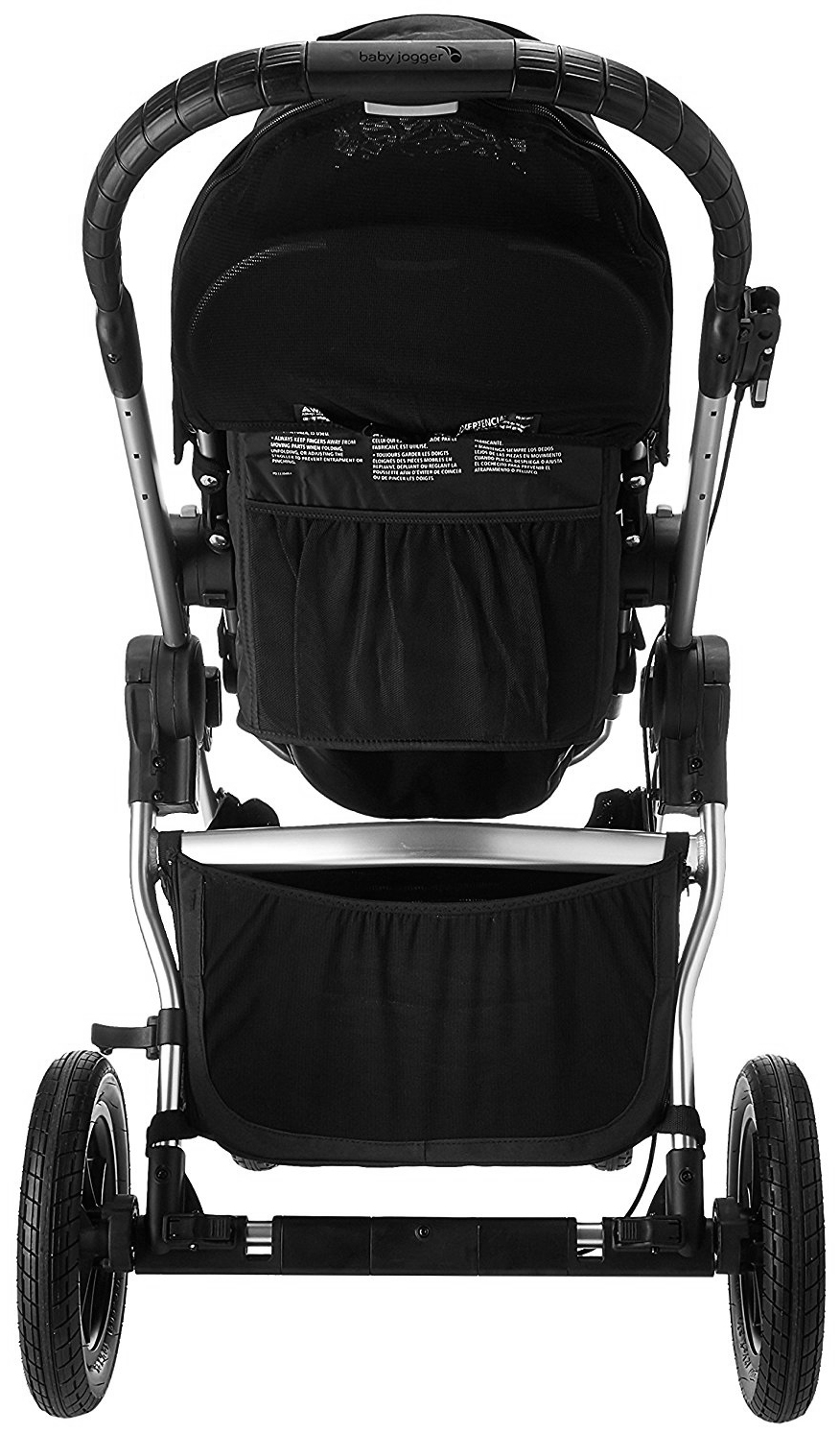 Baby jogger city sales select silver frame