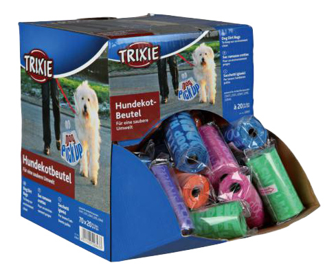 Пакеты для собачьих экскрементов TRIXIE 70 рулонов по 20 шт