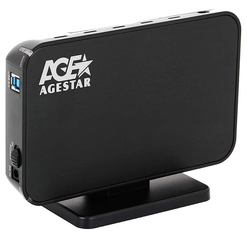 Внешний карман (контейнер) для HDD AgeStar 3UB3A8-6G Black - купить в Клавторг Москва (со склада СберМегаМаркет), цена на Мегамаркет