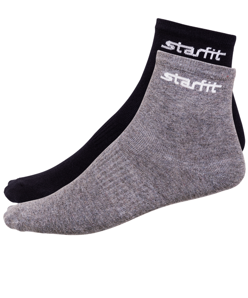 Носки Starfit SW-206 серые; черные 35-38 EU