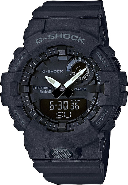 Наручные часы Casio G-SHOCK GBA-800-1A с хронографом - купить, цены на Мегамаркет