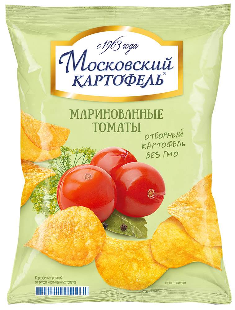 Чипсы картофельные Московский картофель маринованные томаты 60 г - купить в Мегамаркет Москва Пушкино, цена на Мегамаркет