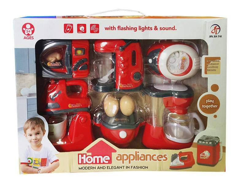 Набор home. Набор Junfa Toys 979-31. Игровой набор бытовой техники с кофеваркой.. Детский набор Home Appliances. Home Appliances игрушки набор бытовой техники.