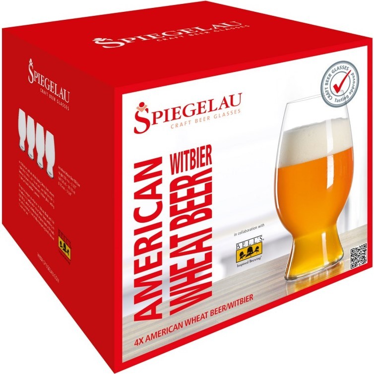 Бокал для пива Spiegelau Craft Beer American Wheat Beer (Set 4 pcs) 4991383