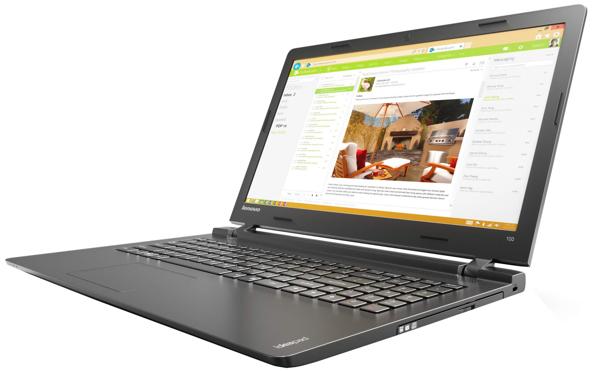 Купить Ноутбук Lenovo Ideapad 100-15iby 80mj00dtrk