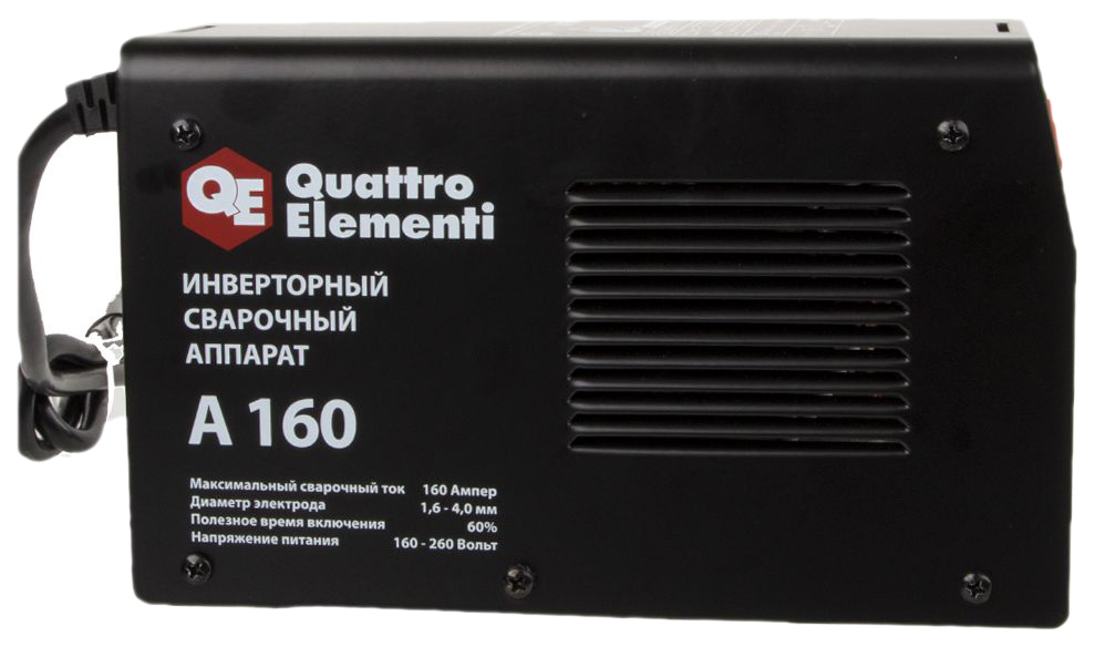 сварочный аппарат инверторный Quattro Elementi A 160