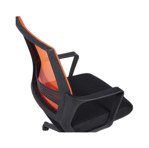 Офисное кресло BRABIX Balance MG-320 Черное/оранжевое