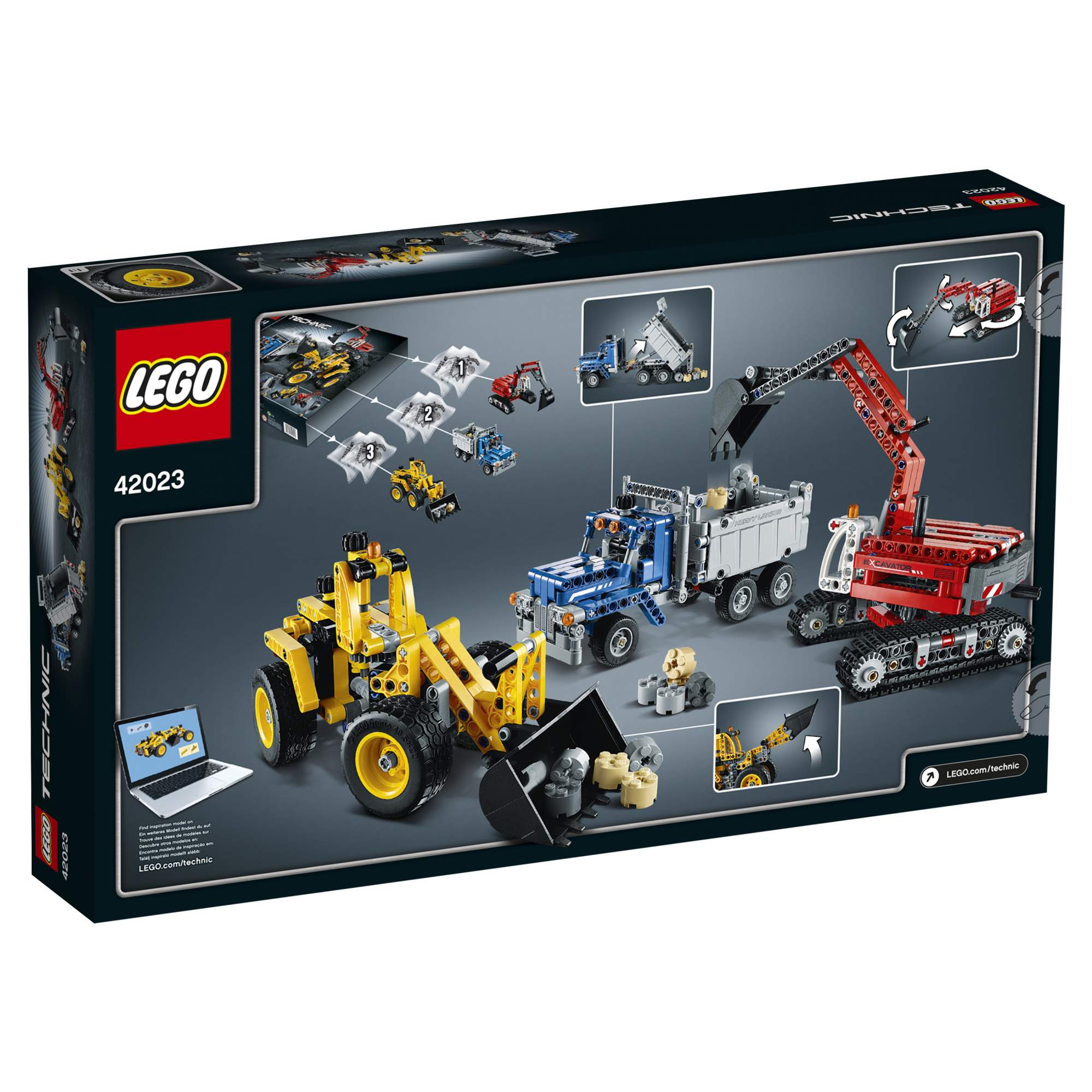 LEGO Technic 42023. Конструктор LEGO Technic 42023 строительная команда. Лего техник строительная команда 42023. Конструктор лего техник 42023 строительная команда.