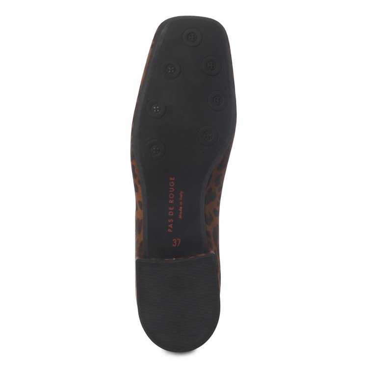 Туфли женские Pas De Rouge 3041 коричневые 39 EU