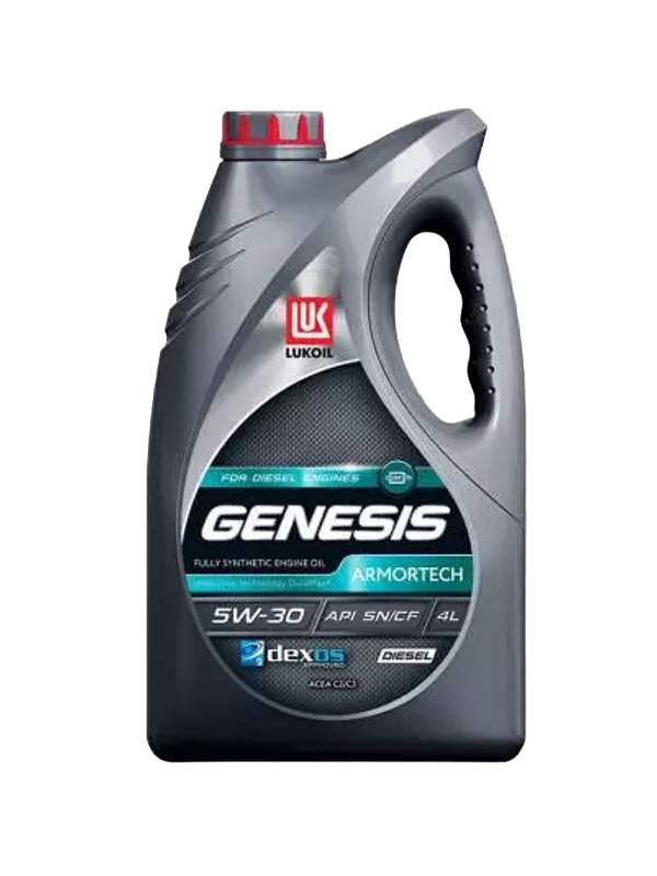 Моторное масло Lukoil Genesis Armortech Diesel 5W30 4 л - купить в Москве, цены на Мегамаркет