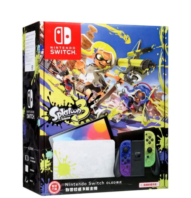 Игровая приставка Nintendo Switch OLED Splatoon Edition, 64 ГБ - купить в Proven Trust, цена на Мегамаркет