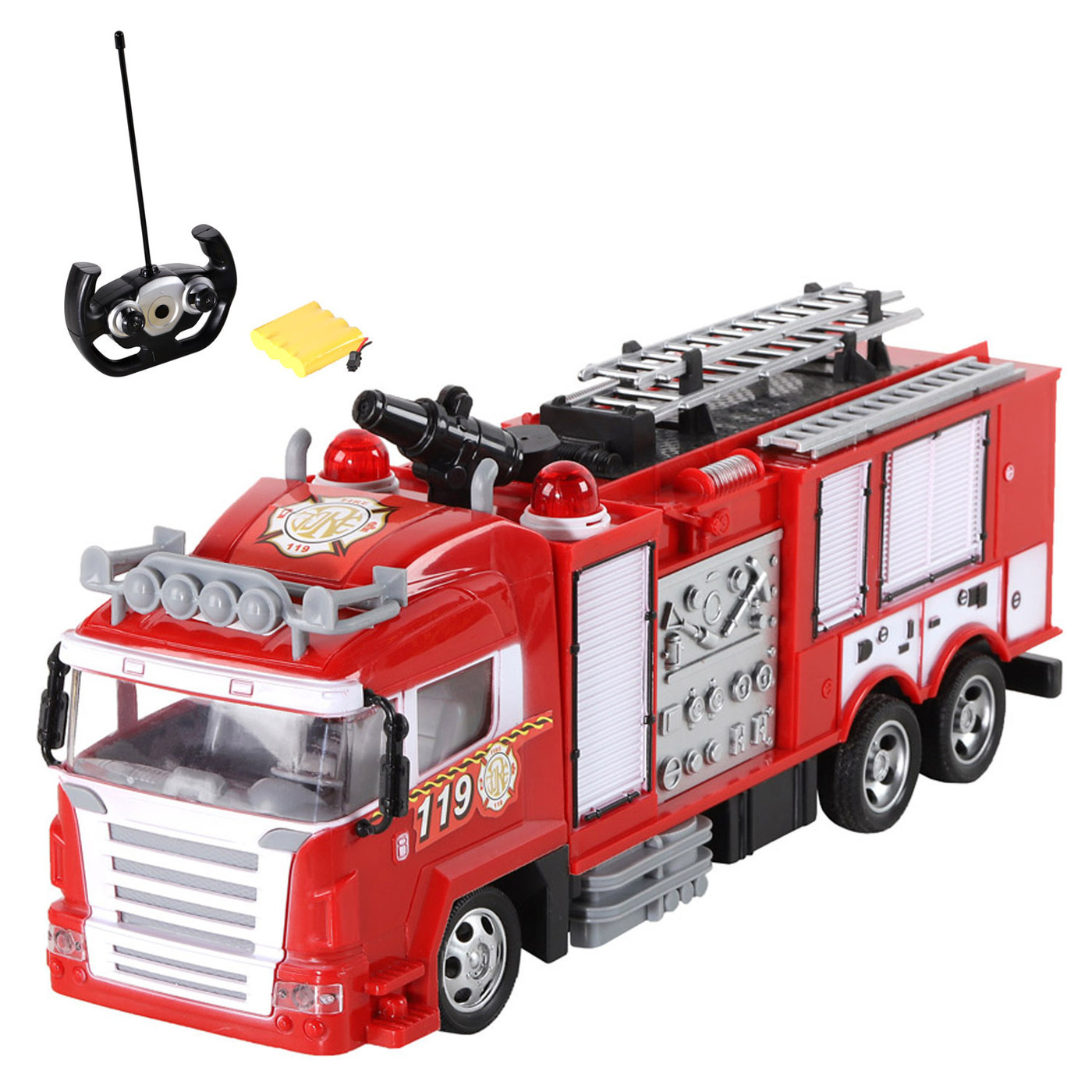 Радиоуправляемая пожарная машина Syrcar Fire Engine Truck 106756 – купить в  Москве, цены в интернет-магазинах на Мегамаркет