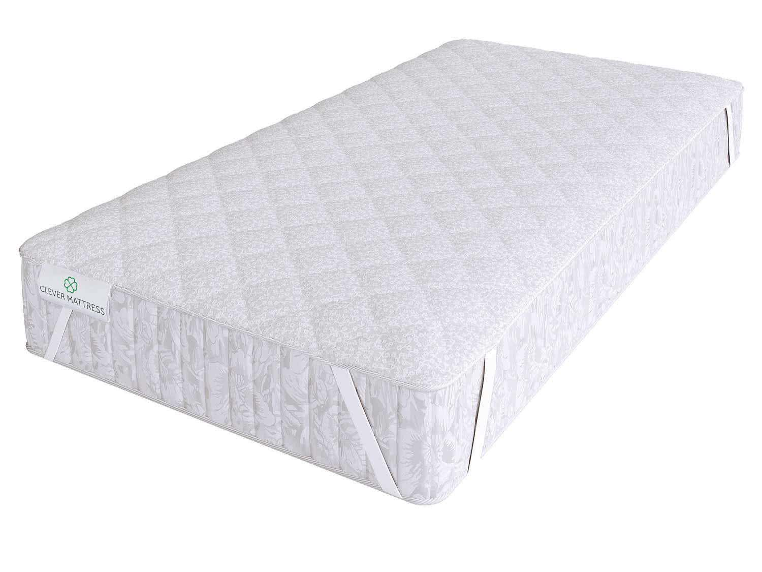 Наматрасник Clever Cotton 225x210 см белый - купить в SKYSLEEP, цена на Мегамаркет