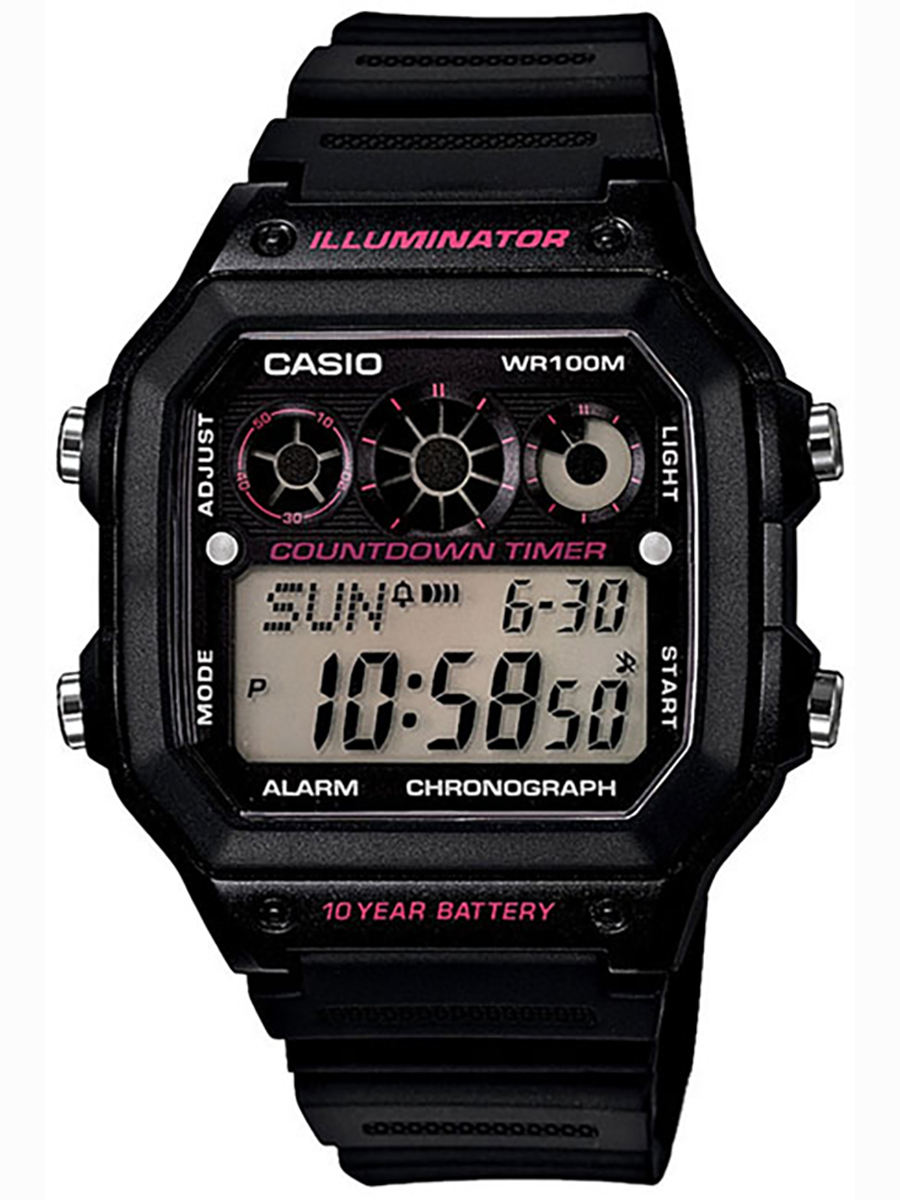 Наручные часы мужские Casio AE-1300WH-1A2 - купить, цены на Мегамаркет