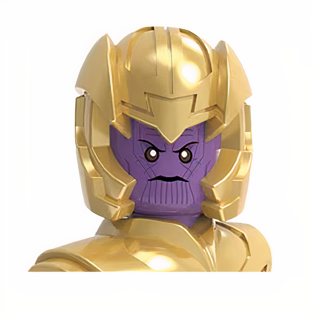 Купить мини-фигурка StarFriend Танос с перчаткой бесконечности Мстители  Thanos Avengers 4 см, цены на Мегамаркет