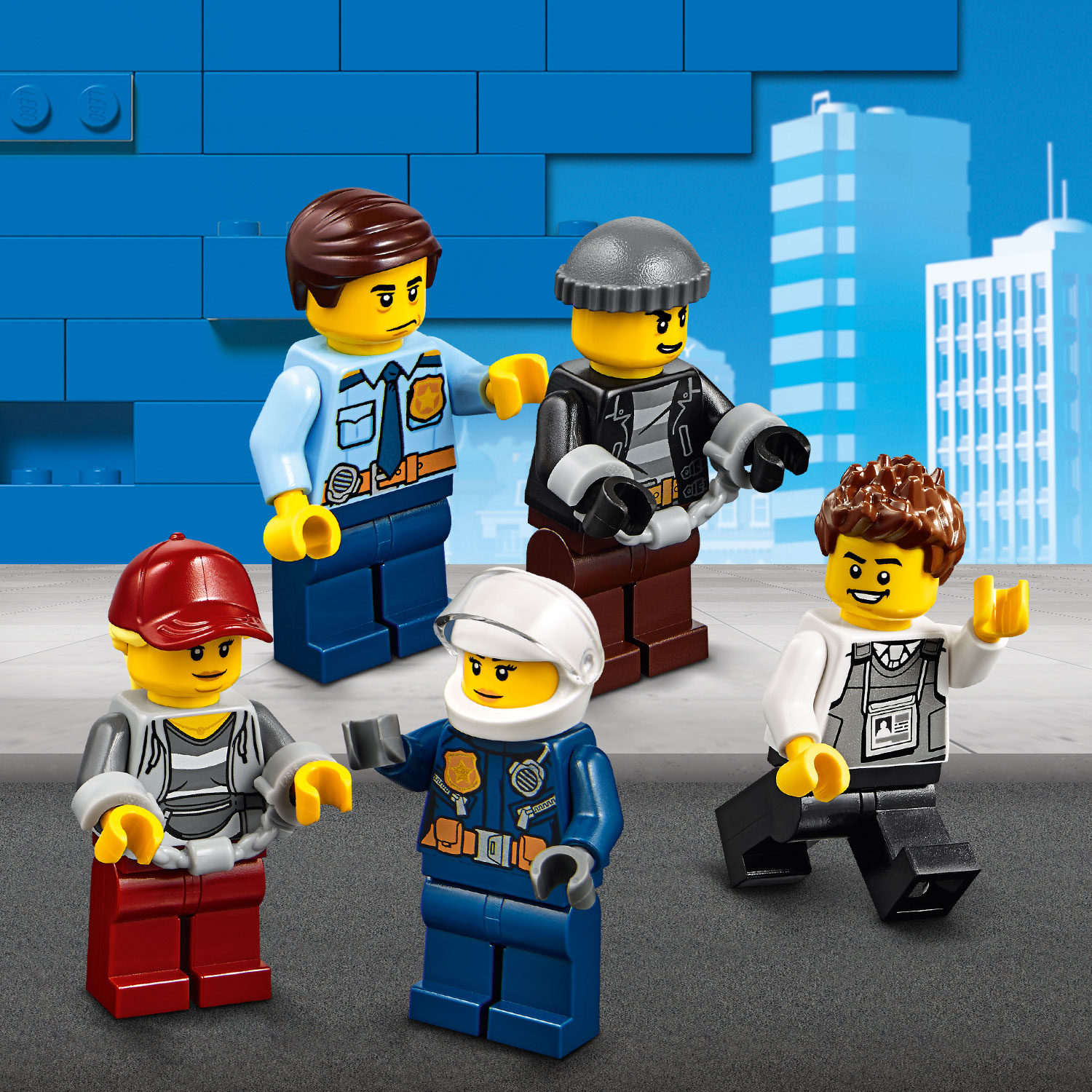 Конструктор LEGO City Police 60245 Ограбление полицейского монстр-трака