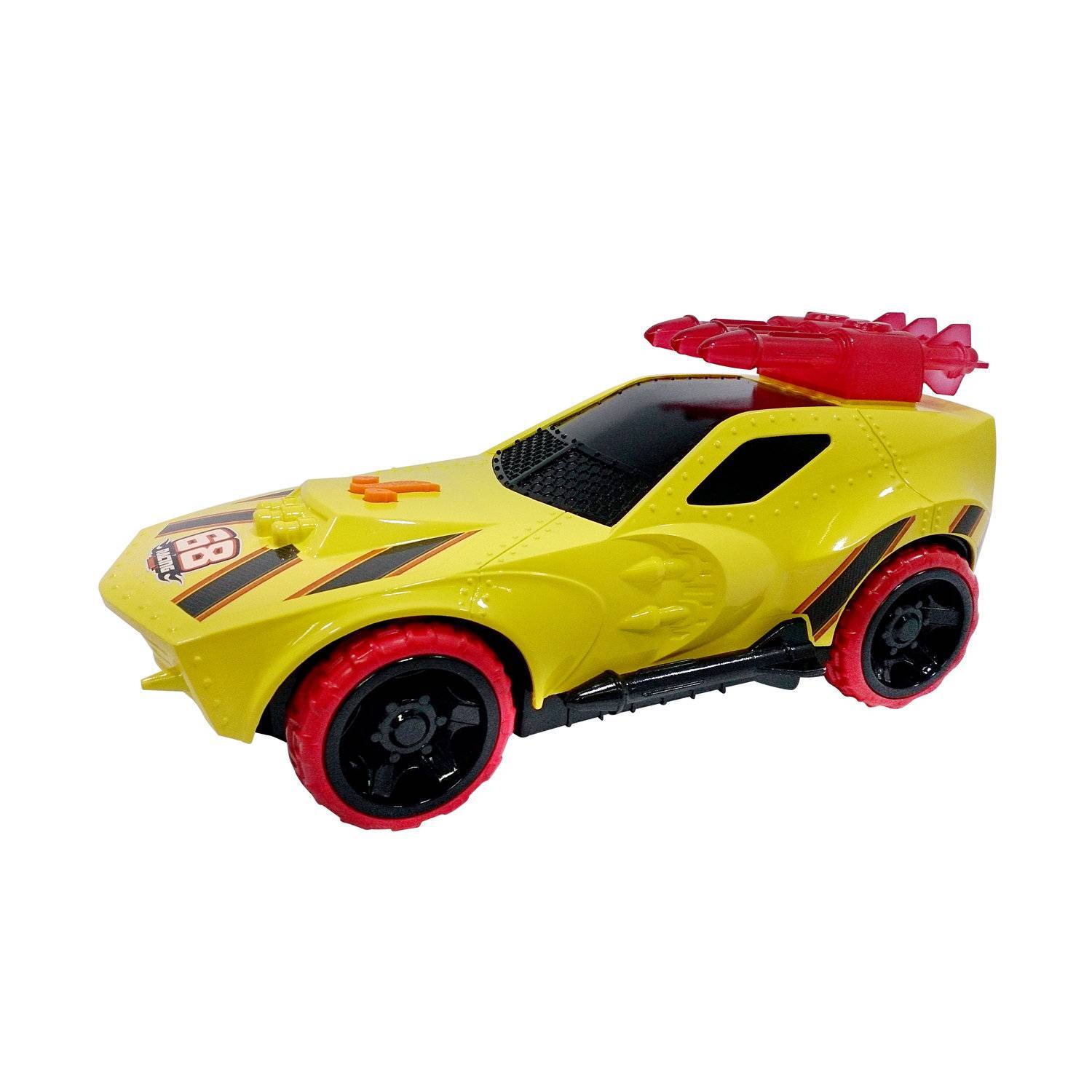 Hot Wheels HW91617 Машинка Хот вилс на батарейках свет+звук, желтая 27 см –  купить в Москве, цены в интернет-магазинах на Мегамаркет