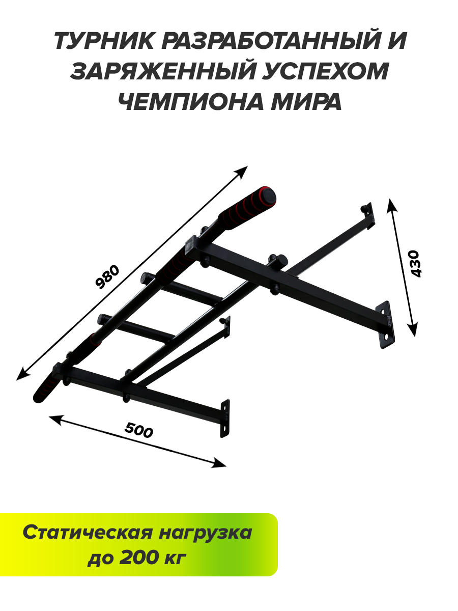 Турник настенный Absolute Champion SUPER черный, неопреновые ручки – купить  в Москве, цены в интернет-магазинах на Мегамаркет