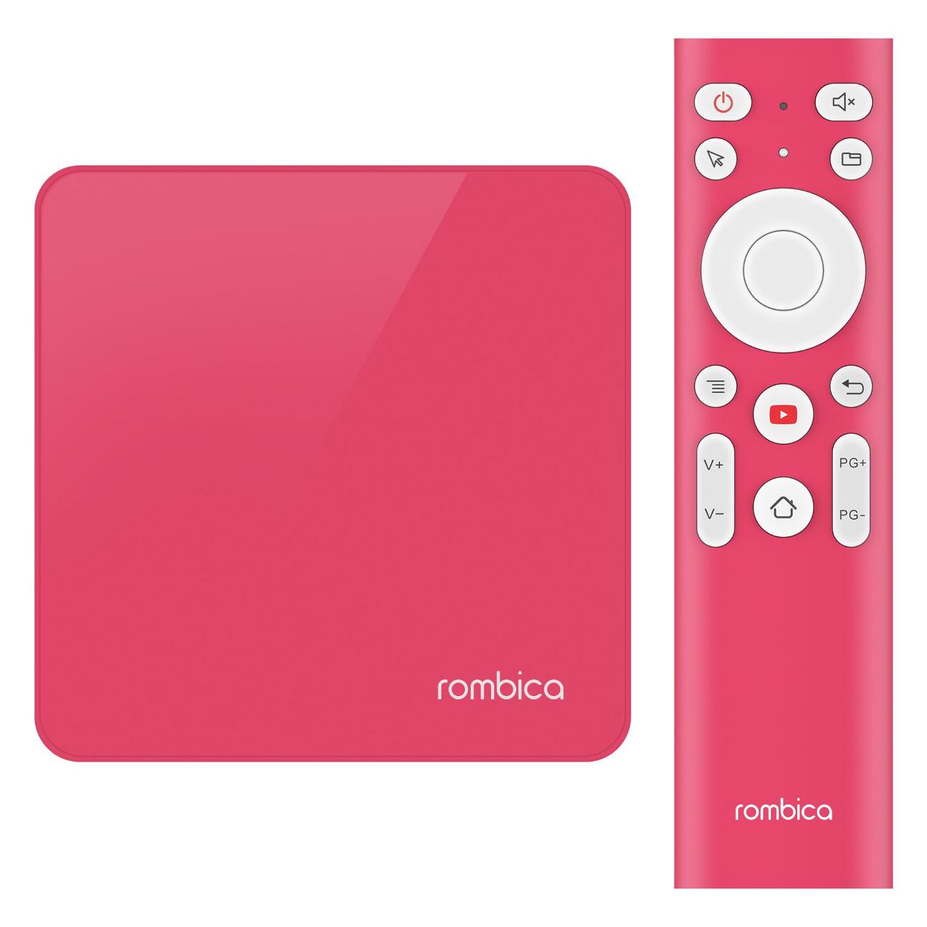 Smart-TV приставка Rombica TV Emotion Magenta Pink, купить в Москве, цены в интернет-магазинах на Мегамаркет