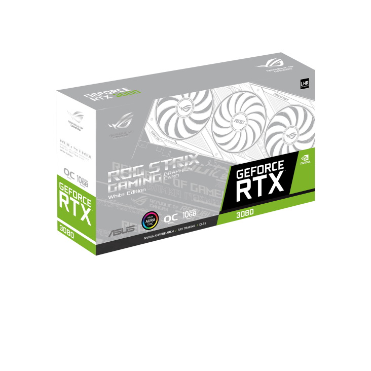 RTX 3070 White. ROG-Strix-rtx3070-08g-White. ASUS 3080 White.