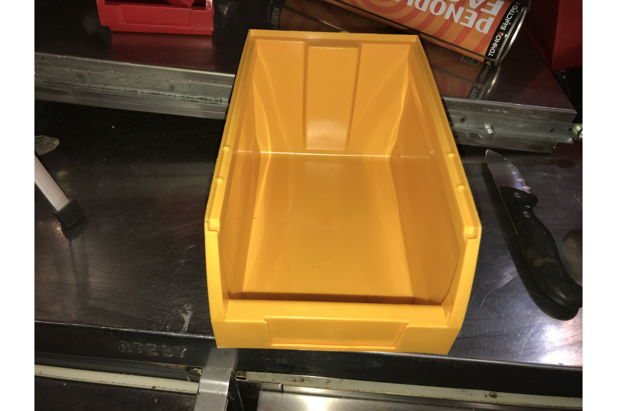 Ящик 250а. Ящик verona. Ящик napoli 400х230х200. Лоток складской пластиковый. Красный — c-5002 к.