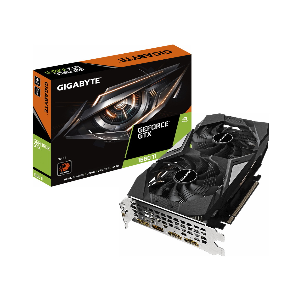 Видеокарта GIGABYTE NVIDIA GeForce GTX 1660 TI D6 (GV-N166TD6-6GD) - отзывы  покупателей на Мегамаркет