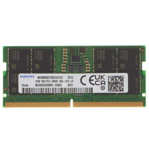 Оперативная память Samsung M425R2GA3BB0-CWM DDR5 1x16Gb 5600MHz, купить в Москве, цены в интернет-магазинах на Мегамаркет