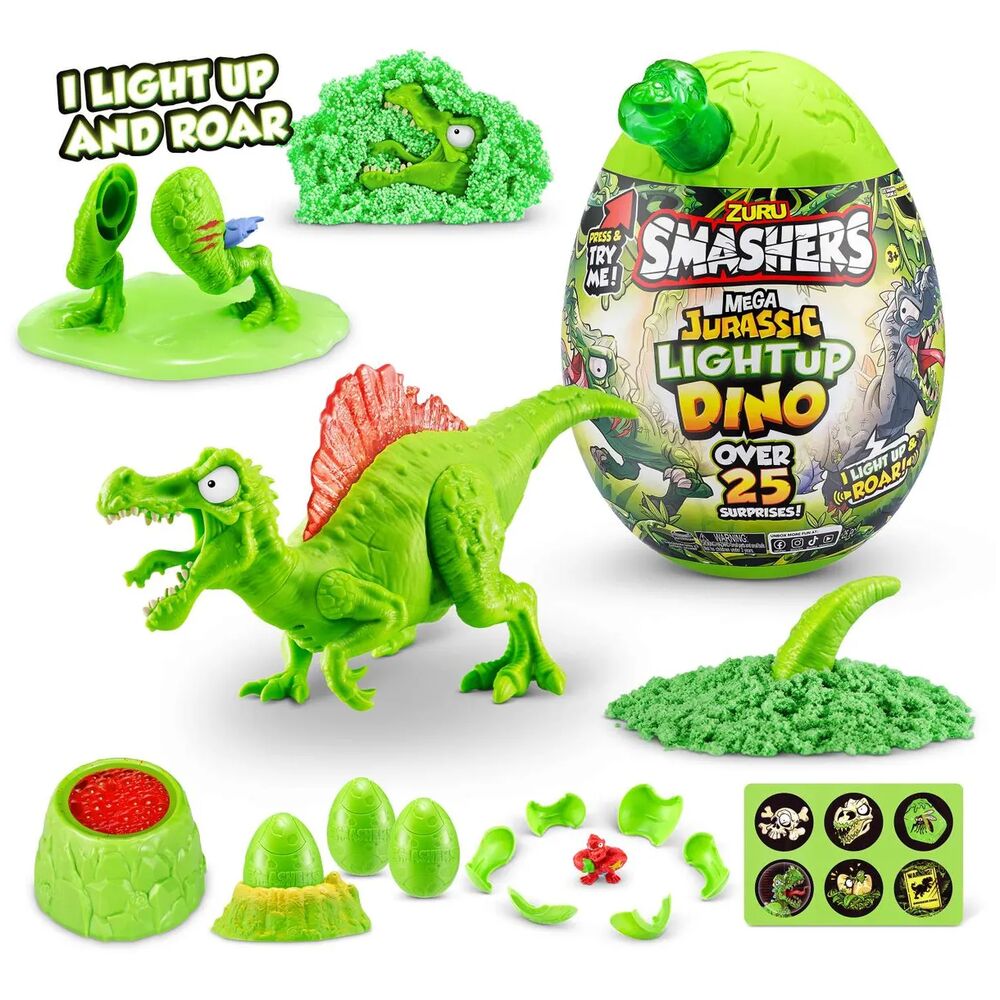 Zuru Smashers Dino JURASSIC 74108 600013321656