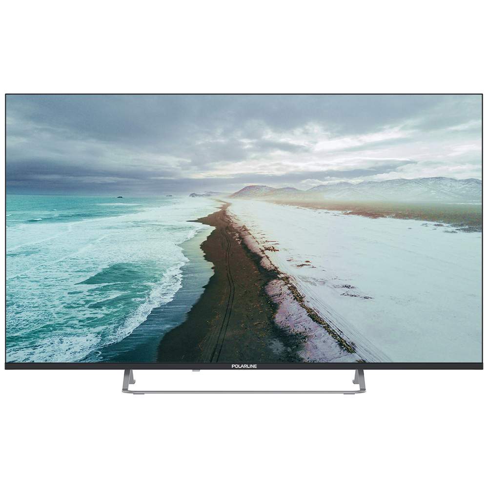 Телевизор POLARLINE 50PQ71STC-SM, 50"(127 см), UHD 4K, купить в Москве, цены в интернет-магазинах на Мегамаркет