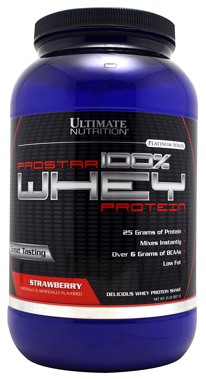 Протеин Ultimate Nutrition Prostar 100% Whey Protein, 900 г, strawberry - купить в Москве, цены на Мегамаркет | 100023625660