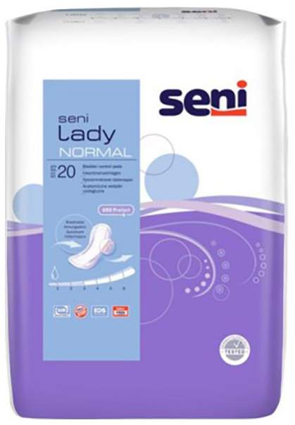 Прокладки урологические Seni Lady Normal, 20 шт. (NO20-RU2) - купить в интернет-магазинах, цены на Мегамаркет | одноразовые вкладыши