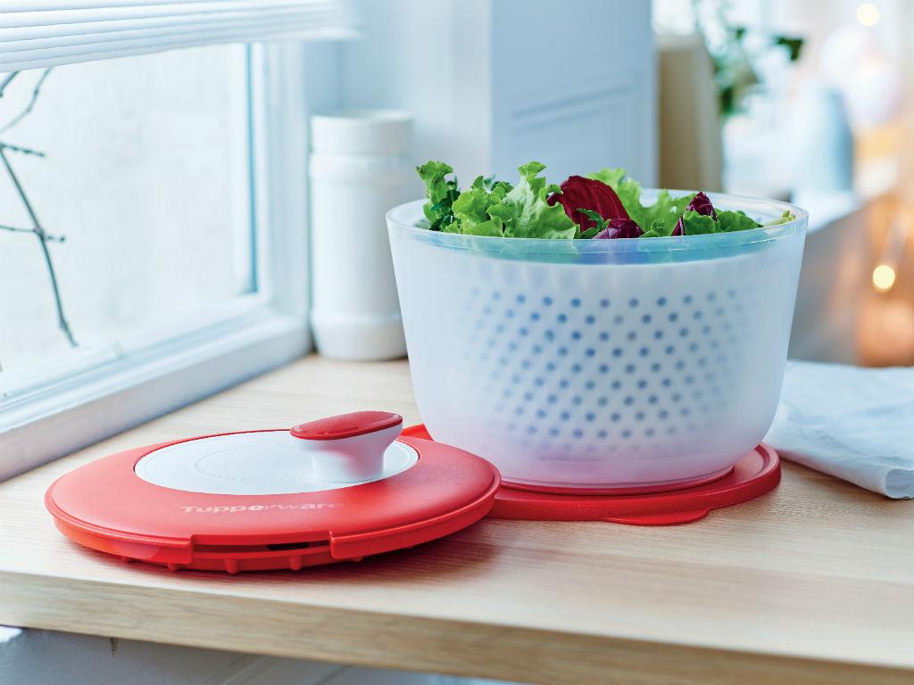 Сушилка для зелени Tupperware Карусель с герметичной крышкой и дуршлагом  3,9 л – купить в Москве, цены в интернет-магазинах на Мегамаркет