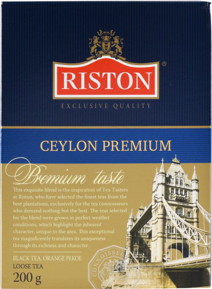 Чай черный Riston ceylon premium 200 г