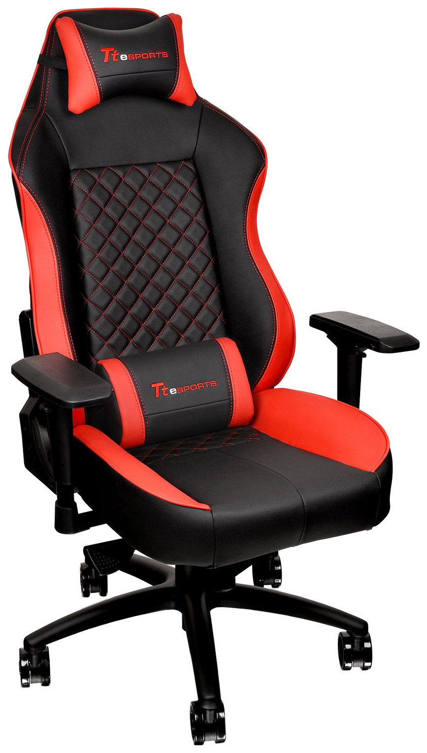 Кресло компьютерное игровое Tt eSPORTS GC-GTC-BRLFDL-01 Черный, красный