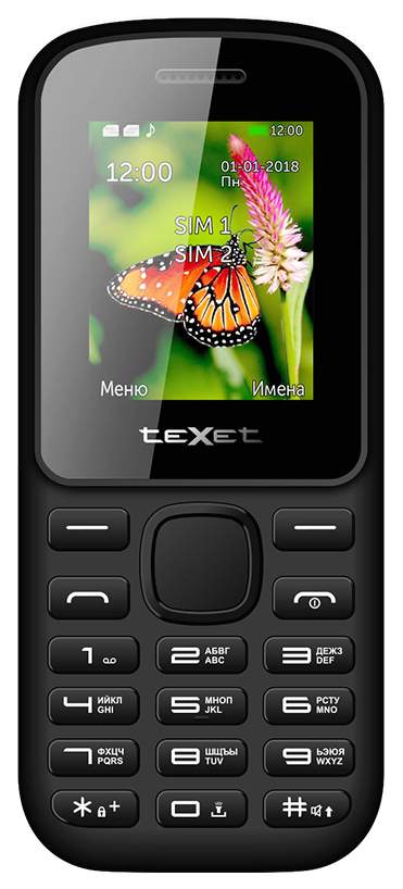 Мобильный телефон teXet TM-130 Black, купить в Москве, цены в интернет-магазинах на Мегамаркет