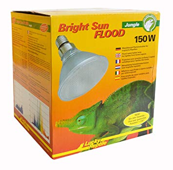 Ультрафиолетовая лампа для террариума Lucky Reptile Bright Sun UV FLOOD Jungle, 150 Вт
