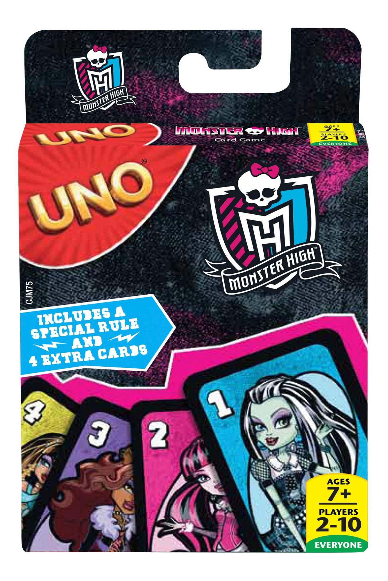 Семейная настольная игра MONSTER HIGH UNO® Карточная игра T8233 – купить в  Москве, цены в интернет-магазинах на Мегамаркет