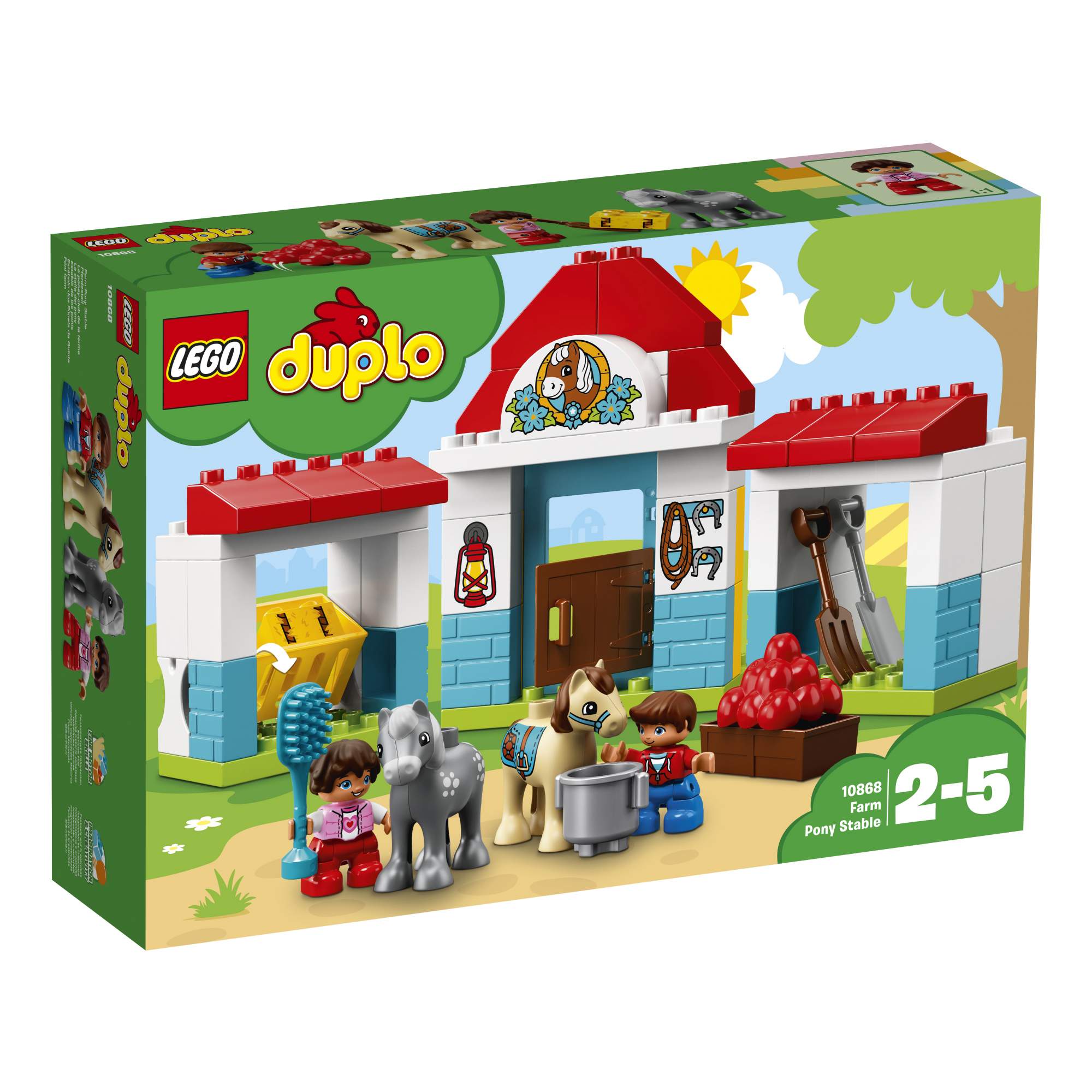 Конструктор LEGO DUPLO Town Конюшня на ферме (10868) - отзывы покупателей  на Мегамаркет