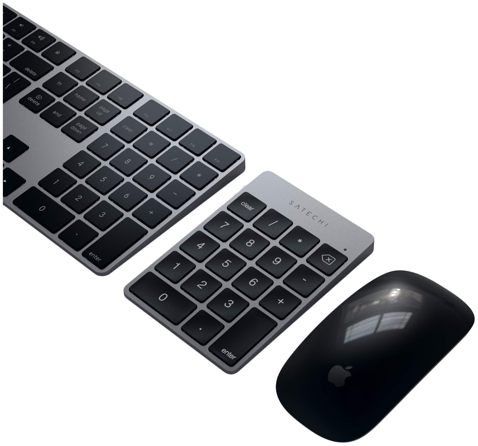 Беспроводная клавиатура Satechi Keypad Numpad Grey (ST-SALKPM), купить в  Москве, цены в интернет-магазинах на Мегамаркет