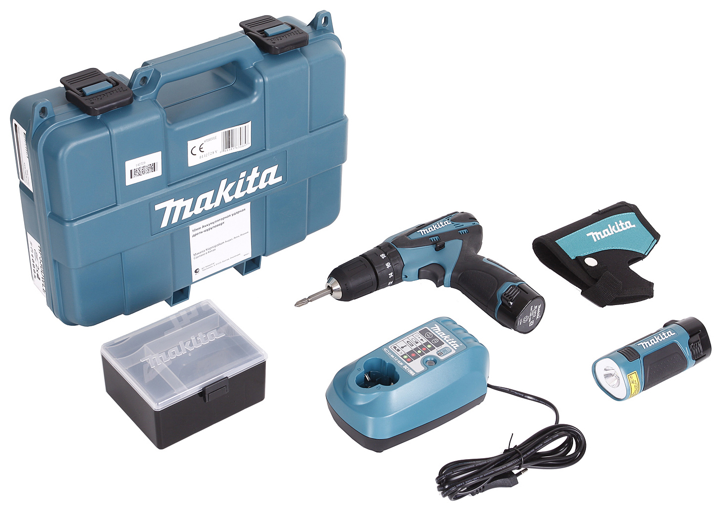 Шуруповерт без аккумулятора. Makita hp330dwle. Дрель-шуруповерт Makita hp330dwe. Аккумуляторная ударная дрель-шуруповерт Makita + фонарь hp330dwle. Шуруповёрт Makita 10.8.