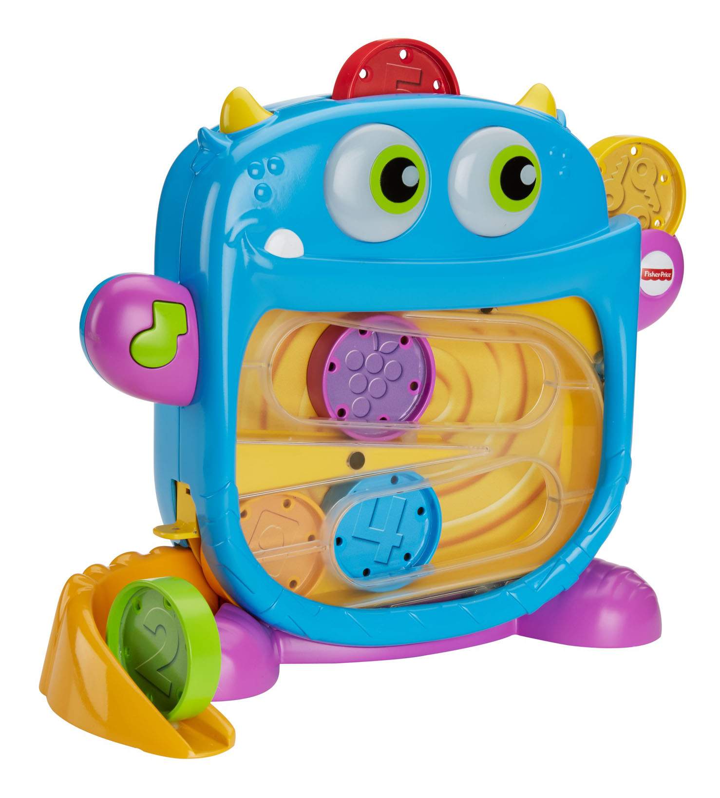 Интерактивная развивающая игрушка Fisher-Price Голодный монстрик DRG11 –  купить в Москве, цены в интернет-магазинах на Мегамаркет