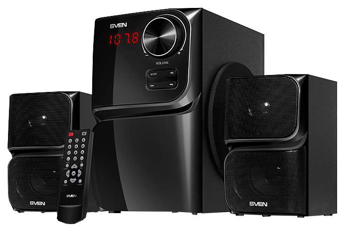 Колонки компьютерные Sven MS-305 Black (218971) - купить в CENAM.NET (доставка силами продавца), цена на Мегамаркет