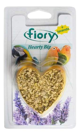 Камень для заточки клюва FIORY HEARTY BIG для птиц, 100 г