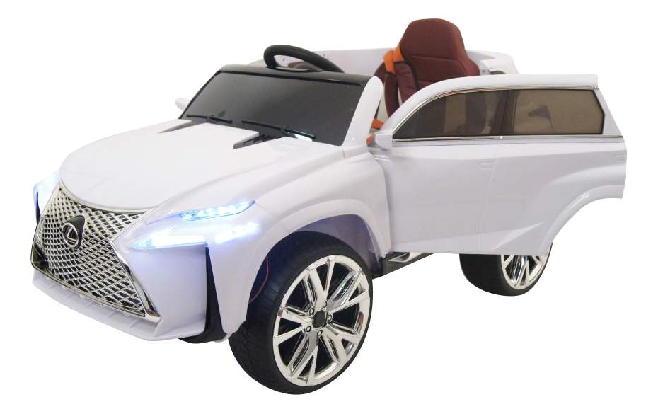 Фотография Электромобиль Lexus белый RIVERTOYS №1