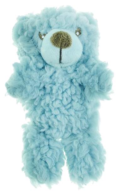 Мягкая игрушка для собак Aromadog Мишка малый, голубой, 6 см
