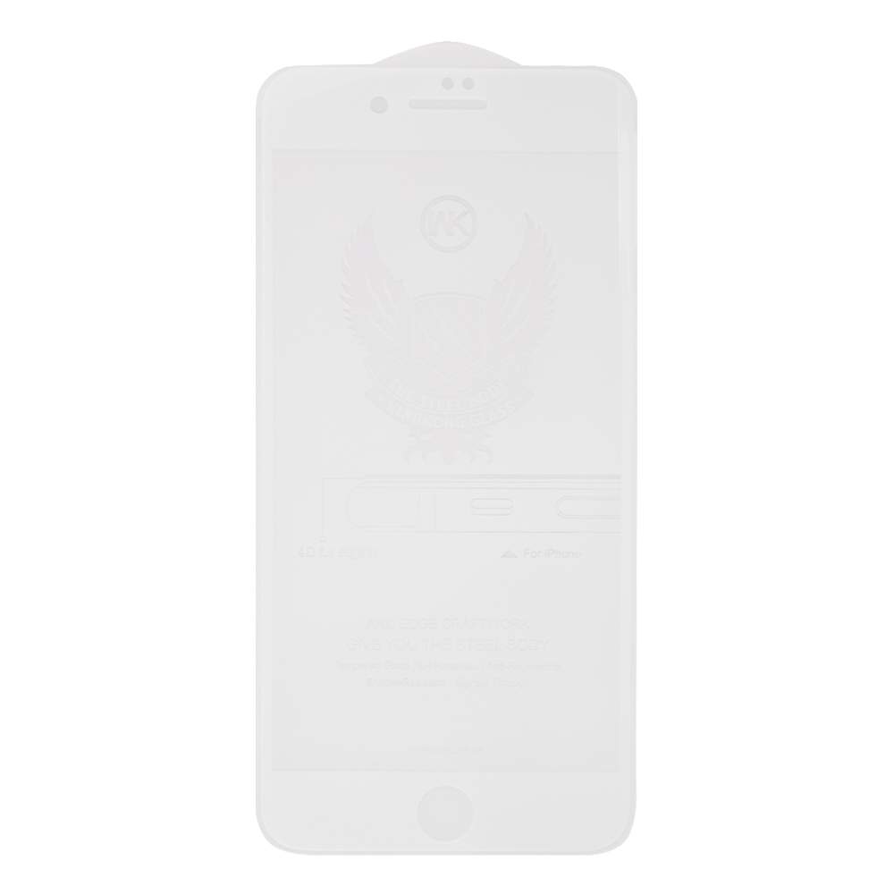 Защитное стекло для iPhone 7/8 Plus WK Kingkong 4D Full Cover Curved Glass (белое)