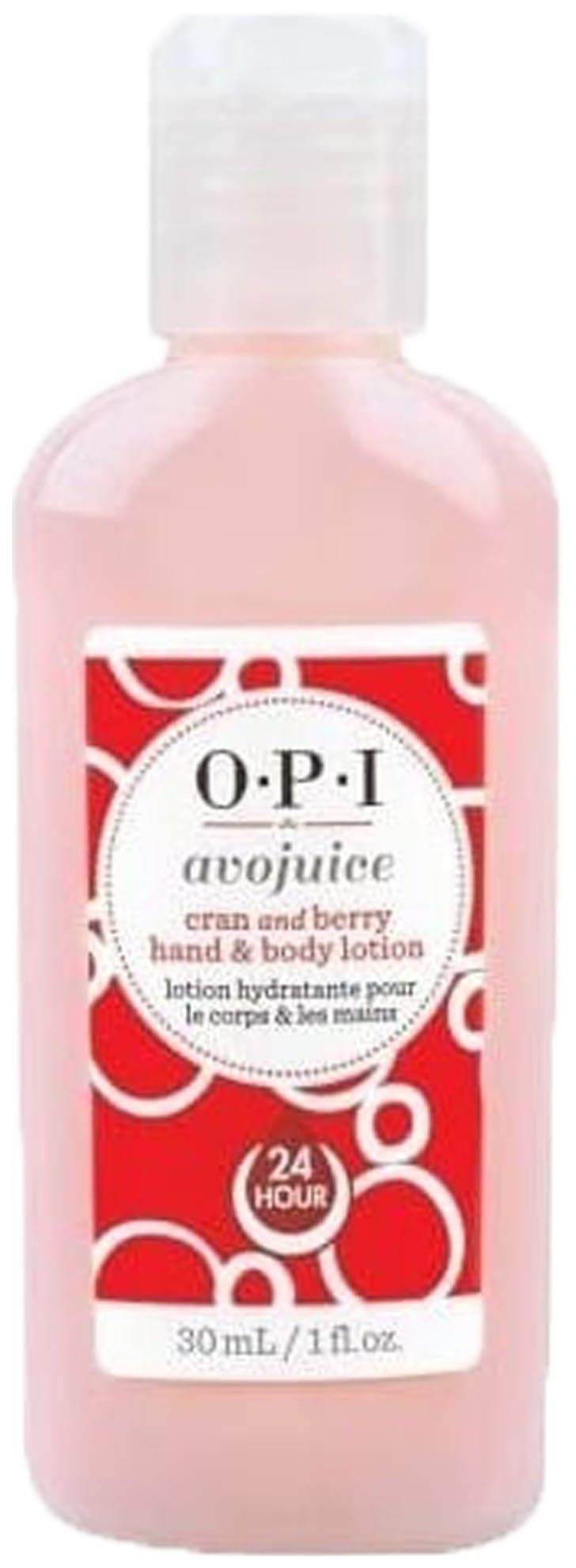 Фотография <b>Лосьон</b> для <b>рук</b> <b>O</b>.<b>P</b>.<b>I</b> <b>Avojuice</b> Cran&Berry 28 мл № 1.