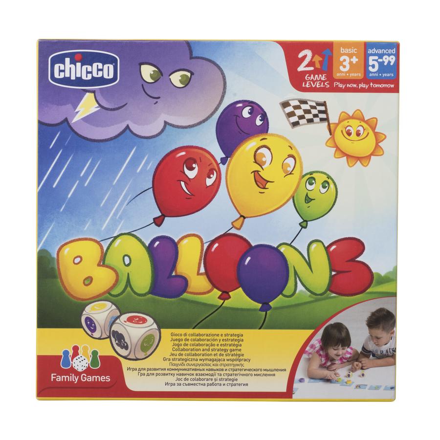 Купить настольная игра Chicco Toy Balloons 3г+, цены на Мегамаркет |  Артикул: 600000221462