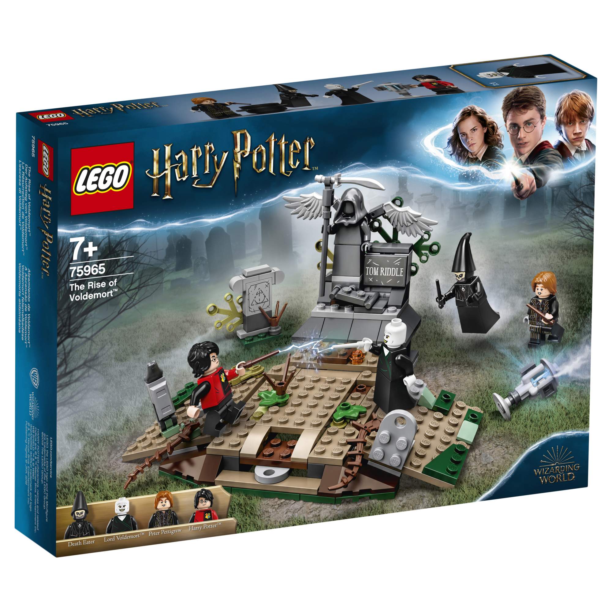 Отзывы о конструктор LEGO Harry Potter 75965 Возвращение Лорда  Волан-де-Морта - отзывы покупателей на Мегамаркет | конструкторы LEGO 75965  - 100024881762