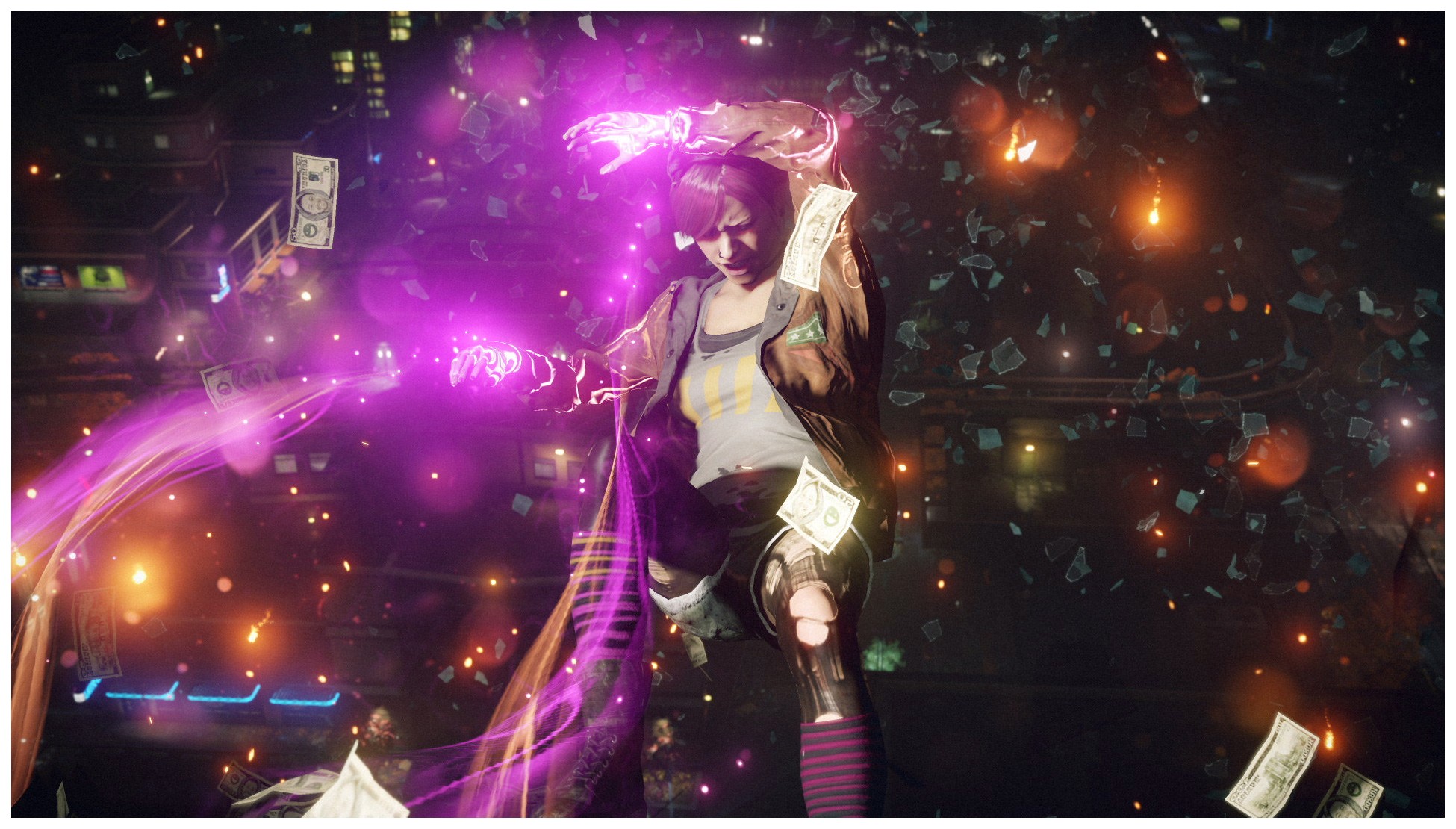 Свет 1. Infamous first Light ps4. Infamous: первый свет. Инфеймос первый свет ps4. Second-son первый свет.